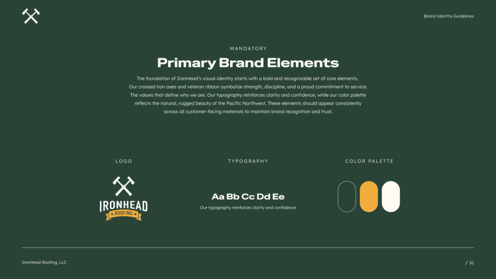 Primary Brand Elements